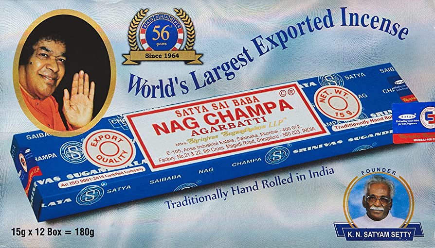 Nag Champa Incense 40 Gr – BodyFactory